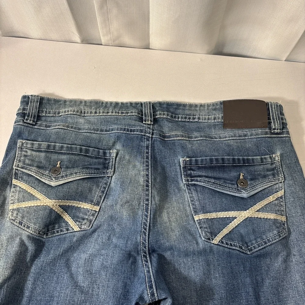 TK‎ Axel Jeans Men's 30x32 Slim Boot Cut Denim Blue Pants